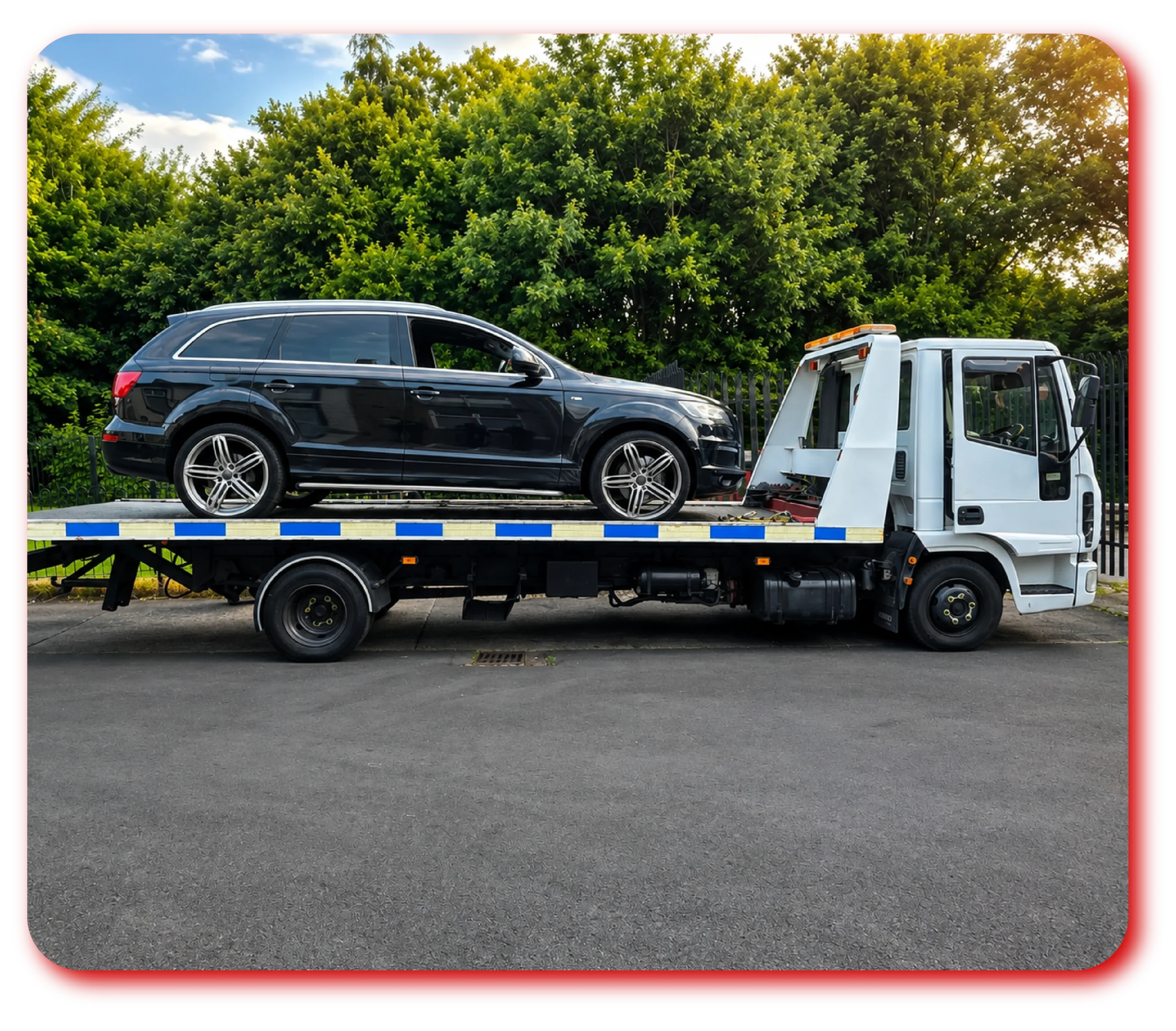 Caravan Breakdown Recovery Truck